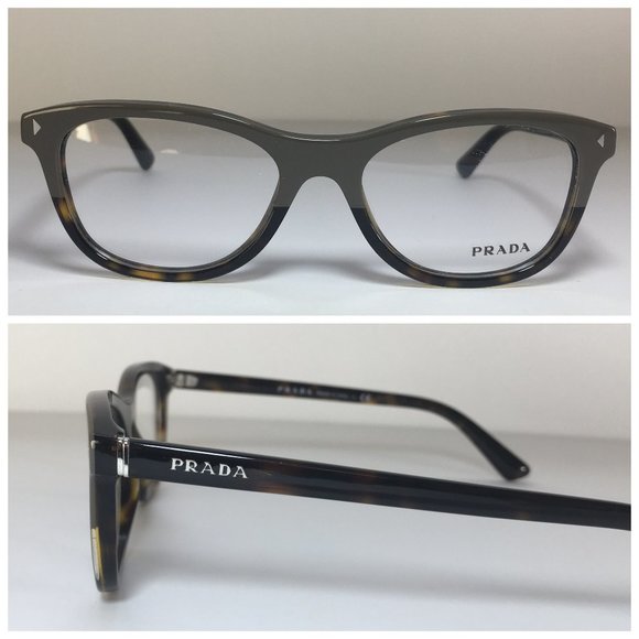 Prada Accessories - Prada Gray Tortoise Eyeglasses Frames NWOT